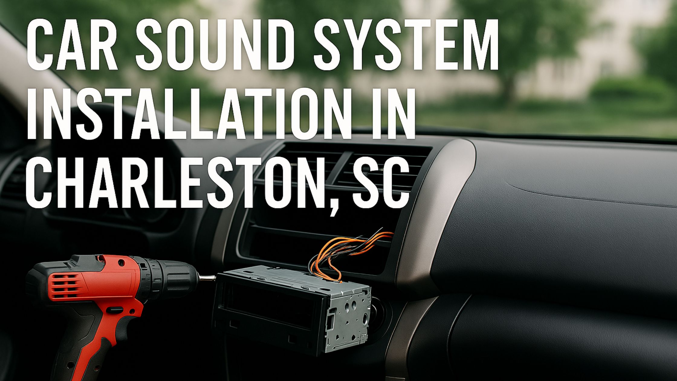 Car Sound System Installation in Charleston, SC
